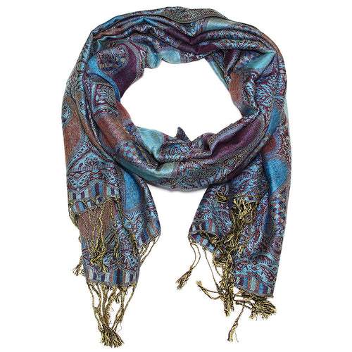 Women's Paisley Pashmina Shawl