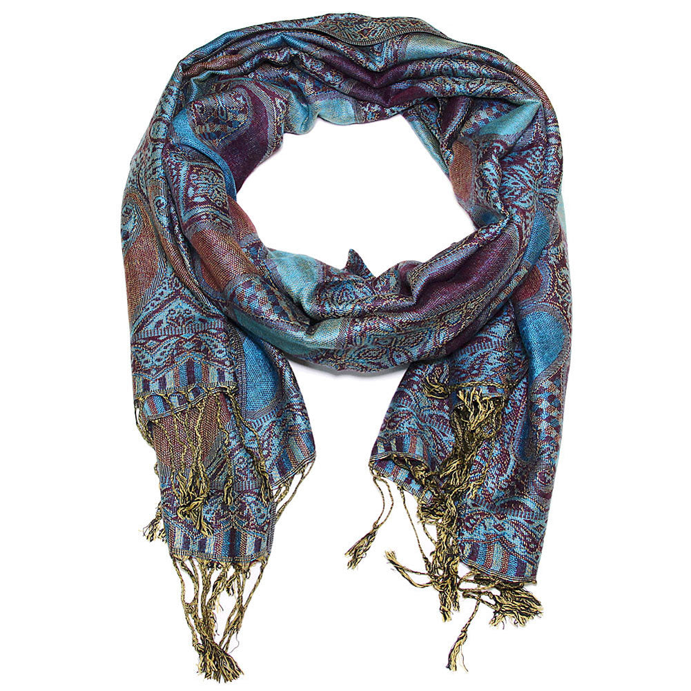 Women's Paisley Pashmina Shawl