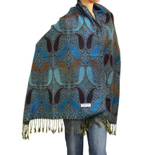 Load image into Gallery viewer, Women&#39;s Paisley Pashmina Shawl