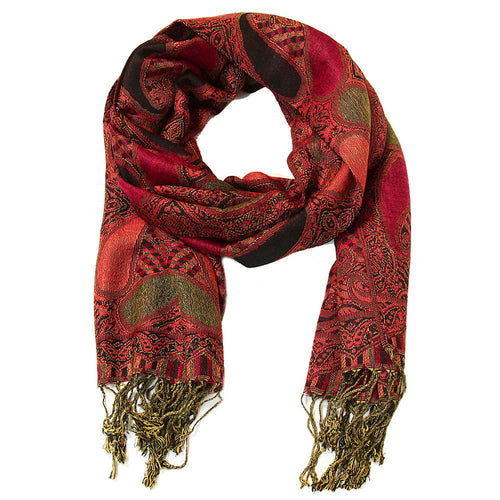 Women's Paisley Pashmina Shawl