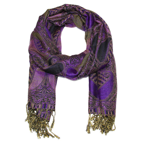 Women's Paisley Pashmina Shawl