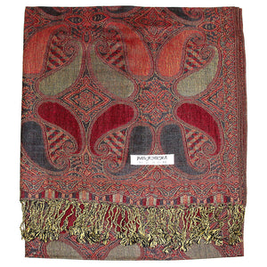 Women's Paisley Pashmina Shawl