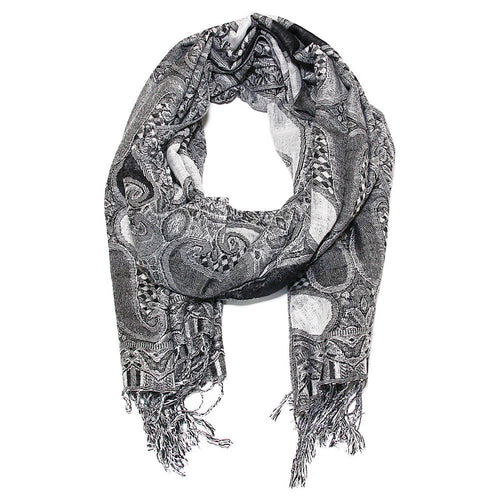 Women's Paisley Pashmina Shawl