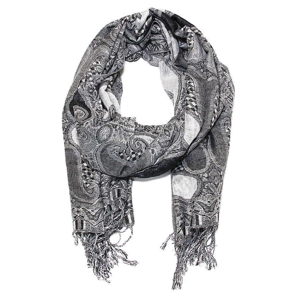 Women's Paisley Pashmina Shawl