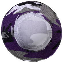 Load image into Gallery viewer, Bucket Hat - Purple Camouflage