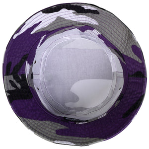 Bucket Hat - Purple Camouflage