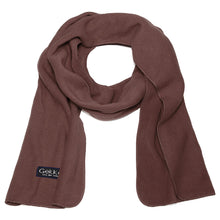 Load image into Gallery viewer, Men Women Fleece Scarf - Brown