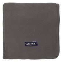Load image into Gallery viewer, Men Women Fleece Scarf - Dark Grey