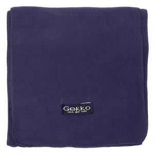 Men Women Fleece Scarf - Navy