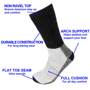 2 Pairs Wool Socks Excellent for Cold Weather