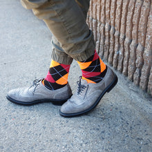Load image into Gallery viewer, 12 Pairs Assorted Argyle Casual Dress Socks