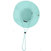 Load image into Gallery viewer, Wide Brim Boonie Hat - Aqua