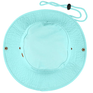 Wide Brim Boonie Hat - Aqua