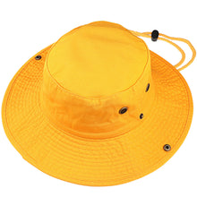 Load image into Gallery viewer, Wide Brim Boonie Hat - Gold