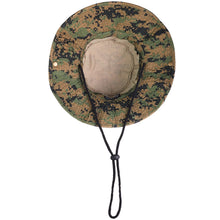 Load image into Gallery viewer, Wide Brim Boonie Hat - Green Digital