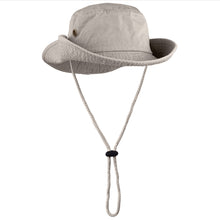 Load image into Gallery viewer, Wide Brim Boonie Hat - Grey