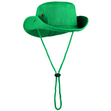 Load image into Gallery viewer, Wide Brim Boonie Hat - Kelly Green