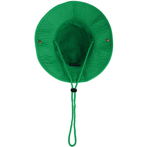 Wide Brim Boonie Hat - Kelly Green
