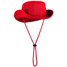 Load image into Gallery viewer, Wide Brim Boonie Hat - Red
