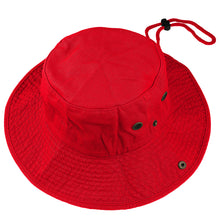 Load image into Gallery viewer, Wide Brim Boonie Hat - Red