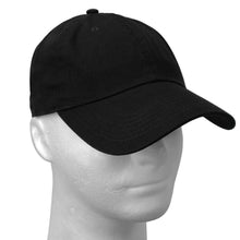 Load image into Gallery viewer, Classic Baseball Cap Soft Cotton Adjustable Size - Black