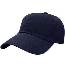 Load image into Gallery viewer, Classic Baseball Cap Soft Cotton Adjustable Size - Navy