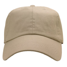 Load image into Gallery viewer, Classic Baseball Cap Soft Cotton Adjustable Size - Khaki