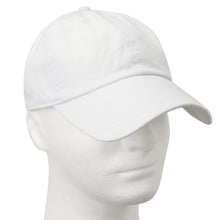 Load image into Gallery viewer, Classic Baseball Cap Soft Cotton Adjustable Size - White