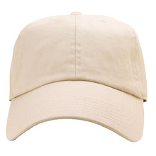 Load image into Gallery viewer, Classic Baseball Cap Soft Cotton Adjustable Size - Putty