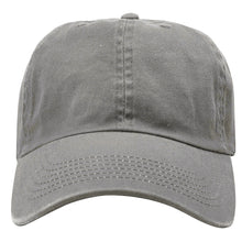 Load image into Gallery viewer, Classic Baseball Cap Soft Cotton Adjustable Size - Grey