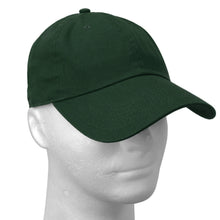 Load image into Gallery viewer, Classic Baseball Cap Soft Cotton Adjustable Size - Hunter Green