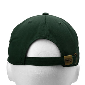 Classic Baseball Cap Soft Cotton Adjustable Size - Hunter Green
