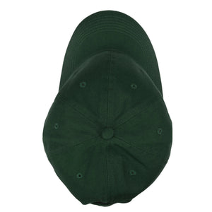 Classic Baseball Cap Soft Cotton Adjustable Size - Hunter Green