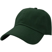 Load image into Gallery viewer, Classic Baseball Cap Soft Cotton Adjustable Size - Hunter Green