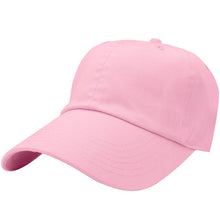 Load image into Gallery viewer, Classic Baseball Cap Soft Cotton Adjustable Size - Light Pink