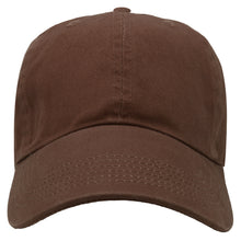 Load image into Gallery viewer, Classic Baseball Cap Soft Cotton Adjustable Size - Dark Brown