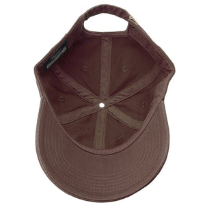 Classic Baseball Cap Soft Cotton Adjustable Size - Dark Brown