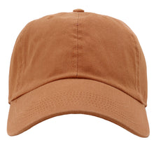 Load image into Gallery viewer, Classic Baseball Cap Soft Cotton Adjustable Size - Copper
