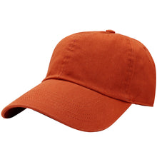 Load image into Gallery viewer, Classic Baseball Cap Soft Cotton Adjustable Size - Rust