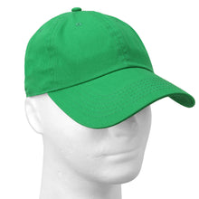 Load image into Gallery viewer, Classic Baseball Cap Soft Cotton Adjustable Size - Kelly Green