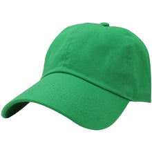 Load image into Gallery viewer, Classic Baseball Cap Soft Cotton Adjustable Size - Kelly Green