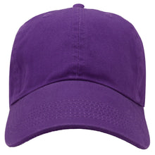 Load image into Gallery viewer, Classic Baseball Cap Soft Cotton Adjustable Size - Dark Purple