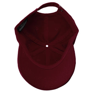 Classic Baseball Cap Soft Cotton Adjustable Size - Burgundy