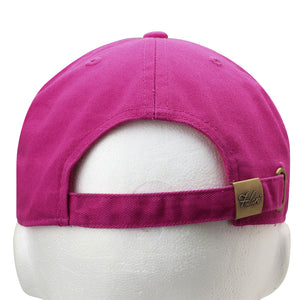Classic Baseball Cap Soft Cotton Adjustable Size - Fuchsia