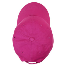 Load image into Gallery viewer, Classic Baseball Cap Soft Cotton Adjustable Size - Fuchsia