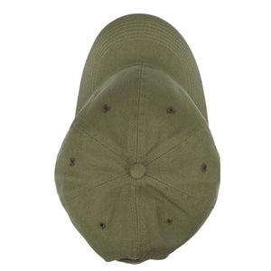 Classic Baseball Cap Soft Cotton Adjustable Size - Army Green