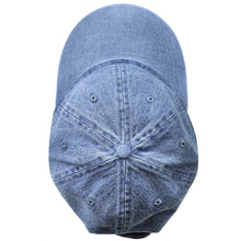 Load image into Gallery viewer, Classic Baseball Cap Soft Cotton Adjustable Size - Light Blue Denim