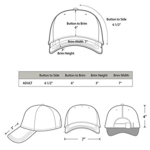 Classic Baseball Cap Soft Cotton Adjustable Size - Charcoal Grey