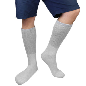 Physicians Approved Diabetic Socks Crew Unisex 6-Pairs