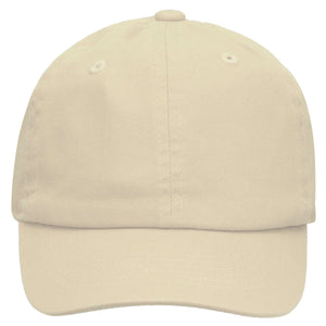 Kids Baseball Cap Cotton Adjustable Size - Putty